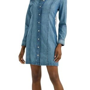 Lee Long Sleeve Denim Dress